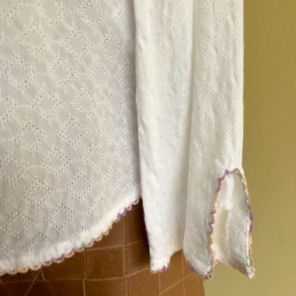 NWOT Boho embroidered top - Picture 14 of 16